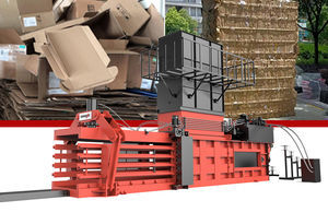 cardboard baling press