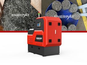 metal chip briquette press 1