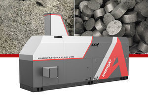 metal chip briquette press 1