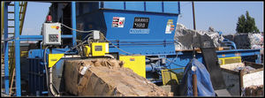 scrap metal baling press