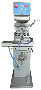 pad printing machine with closed ink cup