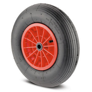 wheel with solid tire