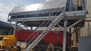 overhead beam filter press