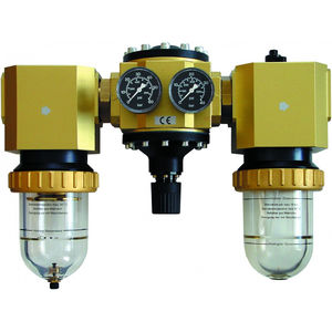 pressure filtration unit / for compressed air / modular