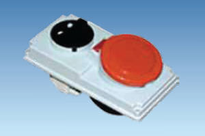 built-in plug and socket