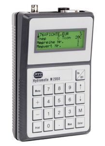 wood moisture meter / with thermometer