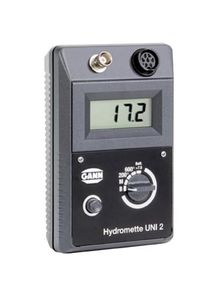 wood moisture meter / building materials / with thermometer / non-destructive