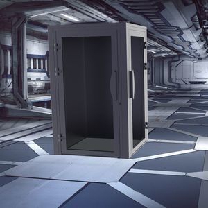 personnel security interlocking door 1