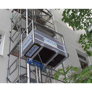 single-mast mast climbing work platform 1