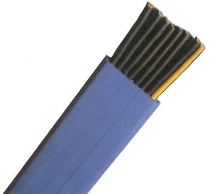 power cable / fire-resistant / flat