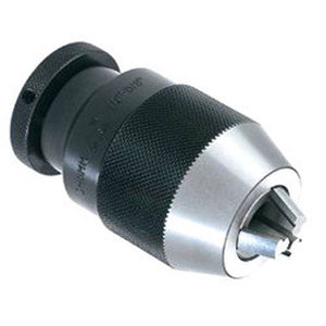 self-tightening drill chuck