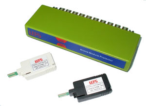 type 3 surge arrester / telecommunications / plug-in