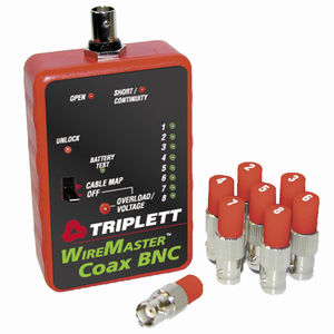 continuity tester / over-voltage / cable / portable
