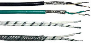 insulated electrical cable / multi-conductor / for thermocouples