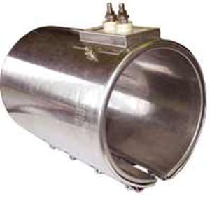 tube heater / band / conduction / stainless steel