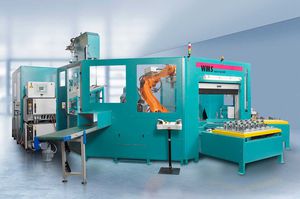 robotic surfacing cell