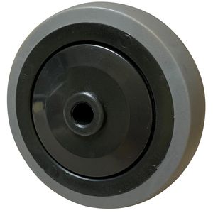 wheel with solid tire