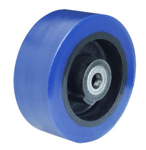 wheel with solid tire