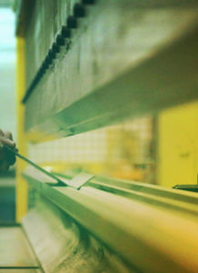 aluminum sheet bending / industrial / for metal fabrication / ISO 9001