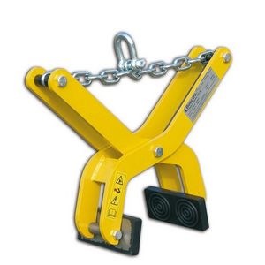 Cylinder lifting clamp - PZTUV series - Boscaro s.r.l. - vertical