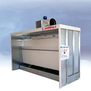 open paint booth