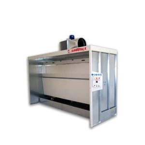 open paint booth
