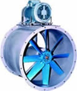 axial fan / fume exhaust / belt-driven / industrial