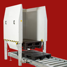 automatic pallet stacker