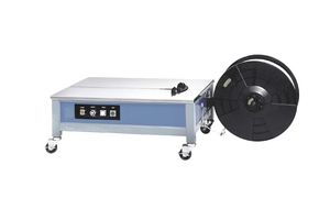semi-automatic strapping machine / for coils / horizontal