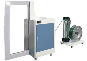 automatic strapping machine / for coils / lateral