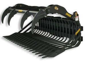 grapple bucket / for skid steer loaders