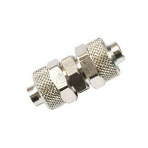 quick coupling / straight / pneumatic / metal