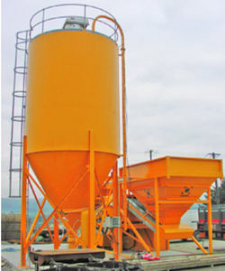 welded silo / cement