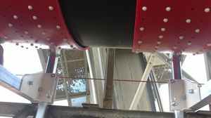 conveyor belt anti-vibration system