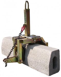 机械路边石铺设夹钳