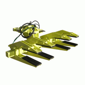 forklift truck hydraulic clamp