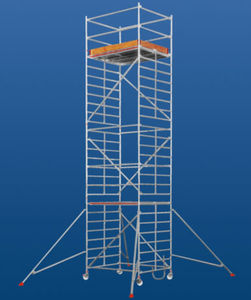 mobile scaffolding tower