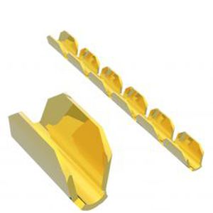 压缩无焊料的终端