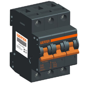 short-circuit circuit breaker / overload / with 1-4 poles / modular