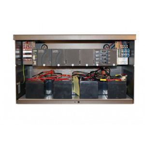wall-mount enclosure / rectangular / aluminum / indoor