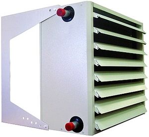hot water air heater unit / wall-mounted