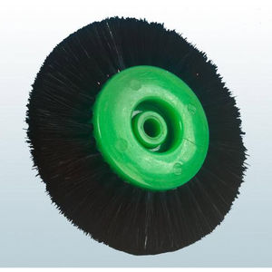 circular brush / cleaning / polishing / plastic