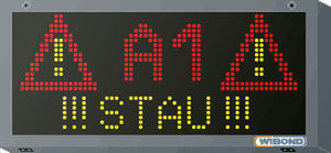 dot-matrix displays / graphic / ceiling / RS-232