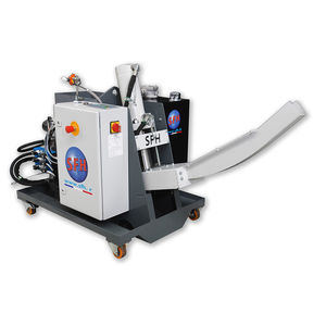 metal chip briquetting presse / for cylindrical briquettes