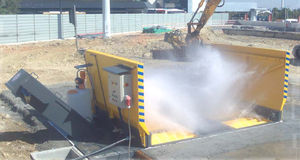 truck wheel washer