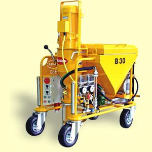 construction concrete pump / for industrial applications / worm / electric