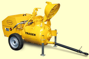 electric concrete mixer / mobile / stand-alone