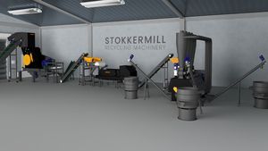 metal recycling plant