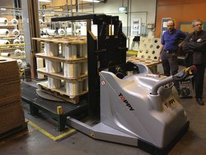 移动式托盘更换机