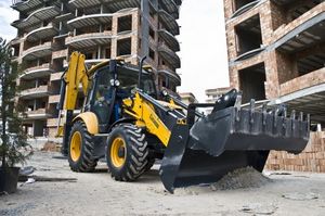 rigid backhoe loader
